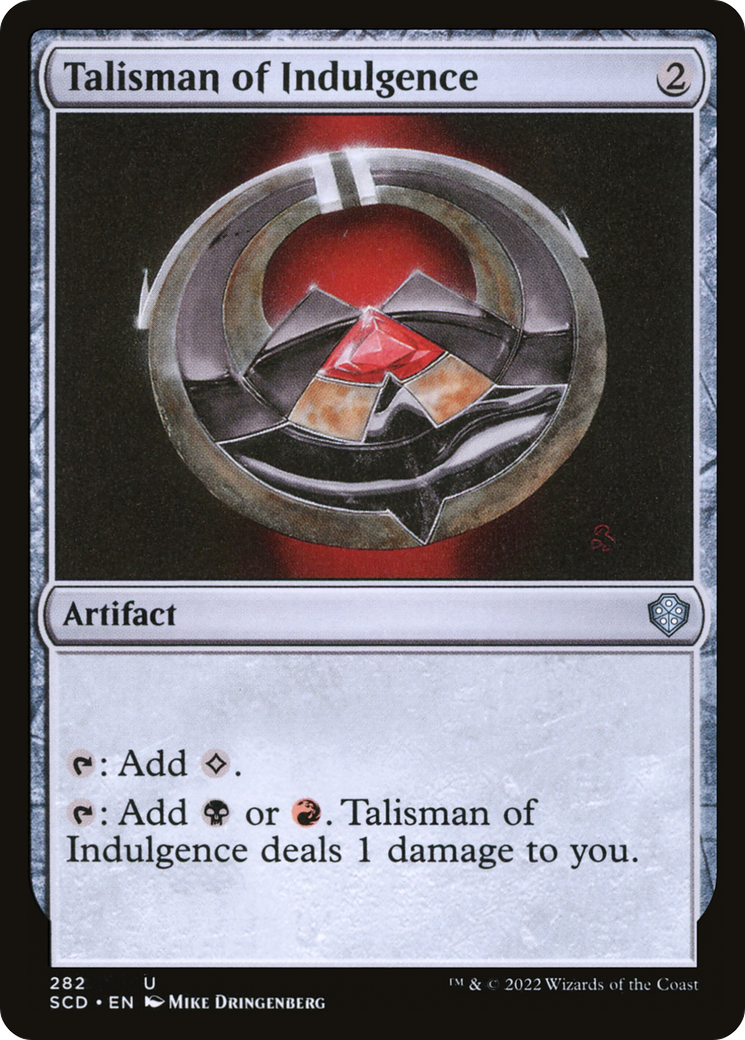 Talisman of Indulgence [Starter Commander Decks] | GnG Games