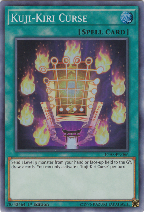 Kuji-Kiri Curse [IGAS-EN066] Super Rare | GnG Games