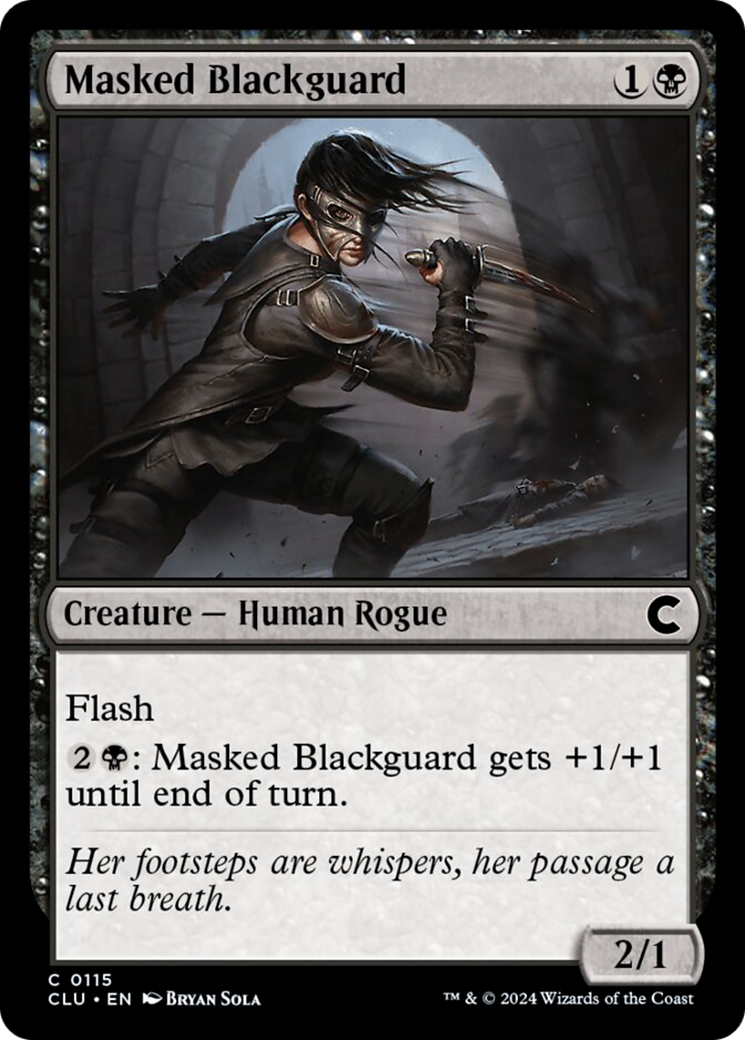 Masked Blackguard [Ravnica: Clue Edition] | GnG Games