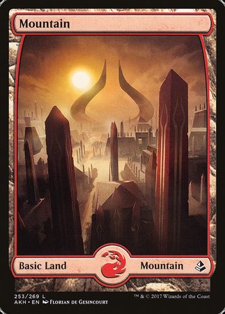 Mountain (253) - Full Art [Amonkhet] | GnG Games