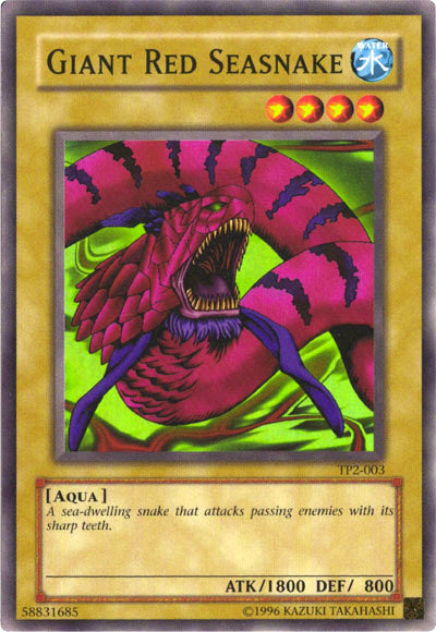 Giant Red Seasnake [TP2-003] Super Rare | GnG Games