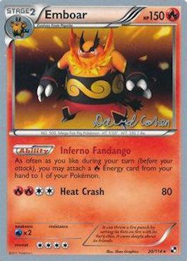 Emboar (20/114) (Twinboar - David Cohen) [World Championships 2011] | GnG Games