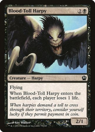 Blood-Toll Harpy [Theros] | GnG Games