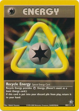 Recycle Energy (105/111) [Neo Genesis Unlimited] | GnG Games