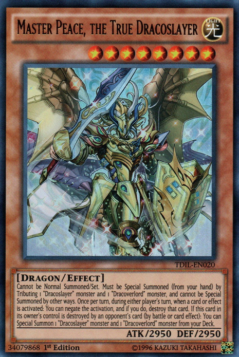 Master Peace, the True Dracoslayer [TDIL-EN020] Ultra Rare | GnG Games