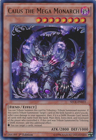 Caius the Mega Monarch [SECE-EN035] Ultra Rare | GnG Games