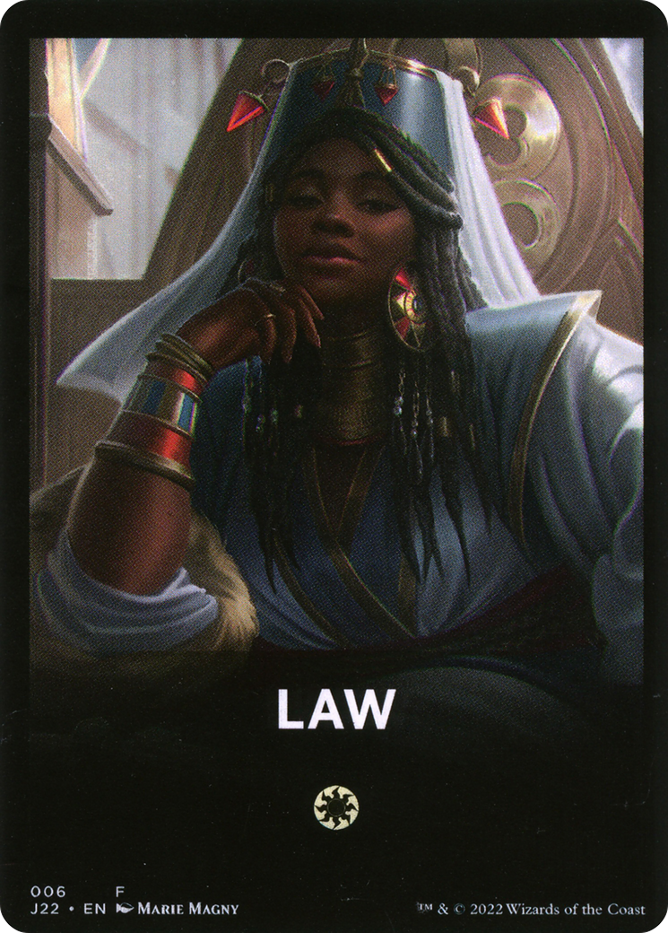 Law Theme Card [Jumpstart 2022 Front Cards] | GnG Games