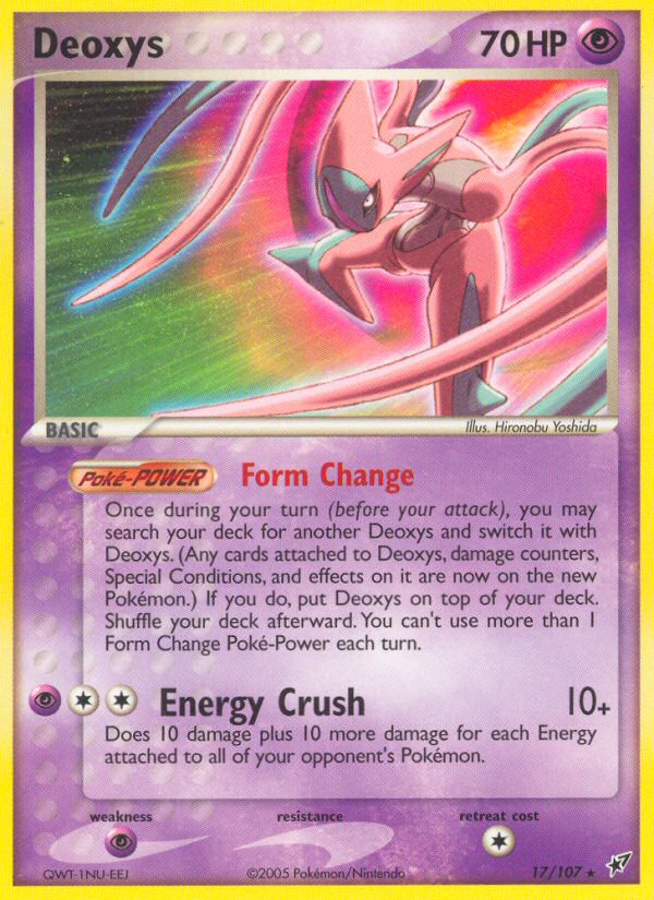 Deoxys (17/107) [EX: Deoxys] | GnG Games