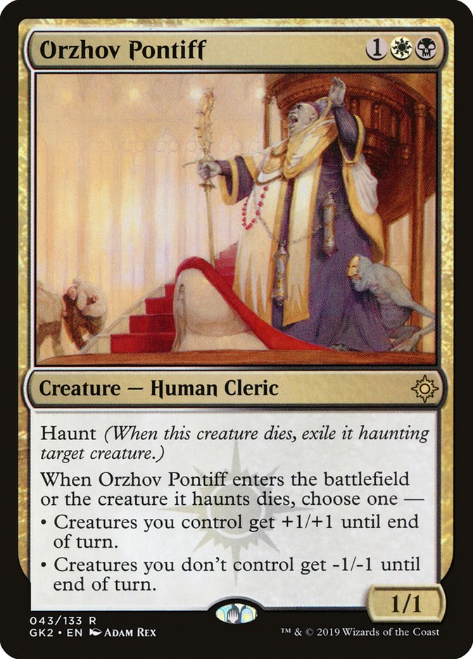 Orzhov Pontiff [Ravnica Allegiance Guild Kit] | GnG Games