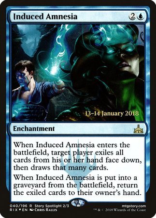 Induced Amnesia [Rivals of Ixalan Promos] | GnG Games