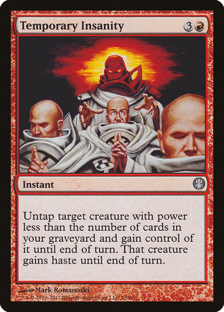 Temporary Insanity [Duel Decks: Knights vs. Dragons] | GnG Games