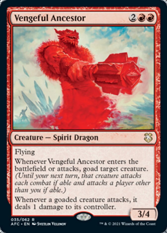 Vengeful Ancestor [Dungeons & Dragons: Adventures in the Forgotten Realms Commander] | GnG Games