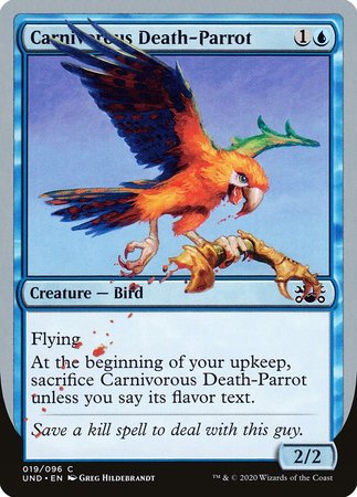 Carnivorous Death-Parrot [Unsanctioned] | GnG Games