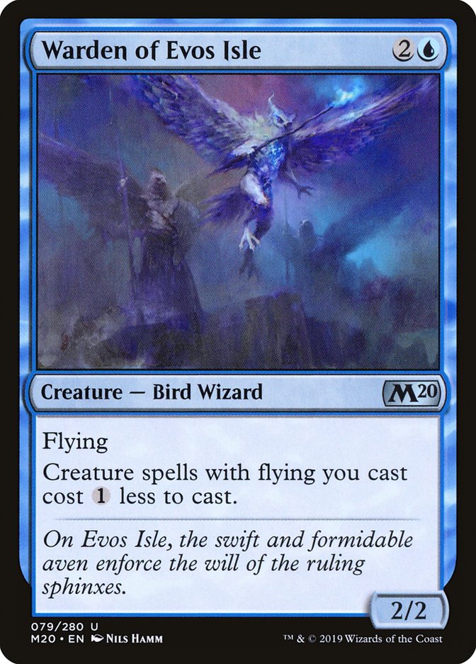 Warden of Evos Isle [Core Set 2020] | GnG Games