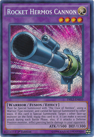 Rocket Hermos Cannon [DRL2-EN010] Secret Rare | GnG Games