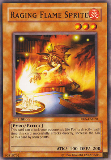 Raging Flame Sprite [RDS-EN020] Common | GnG Games
