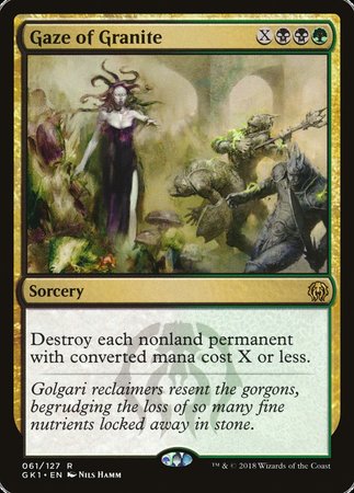 Gaze of Granite [GRN Guild Kit] | GnG Games