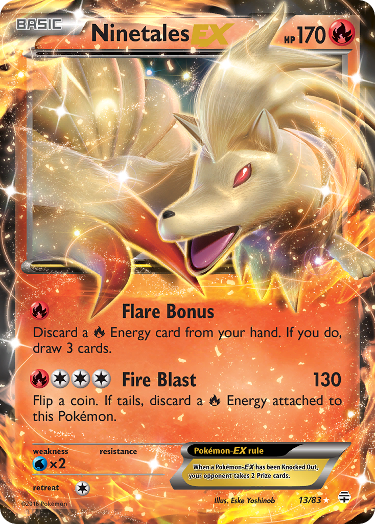 Ninetales EX (13/83) [XY: Generations] | GnG Games