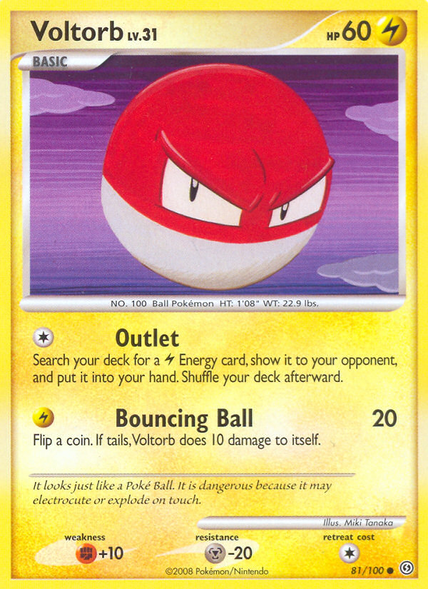 Voltorb (81/100) [Diamond & Pearl: Stormfront] | GnG Games