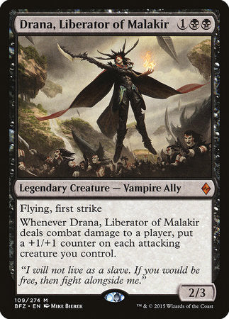 Drana, Liberator of Malakir [Battle for Zendikar] | GnG Games