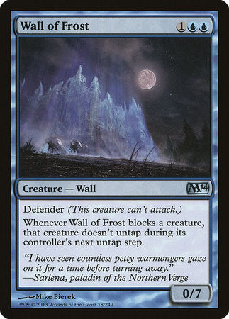 Wall of Frost [Magic 2014] | GnG Games