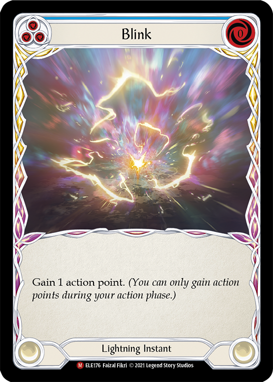 Blink [ELE176] (Tales of Aria)  1st Edition Rainbow Foil | GnG Games