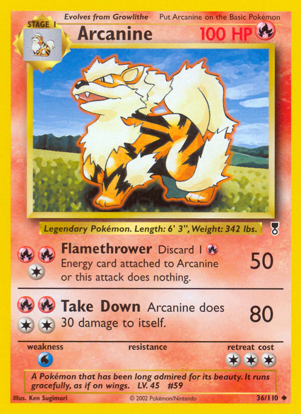 Arcanine (36/110) [Legendary Collection] | GnG Games