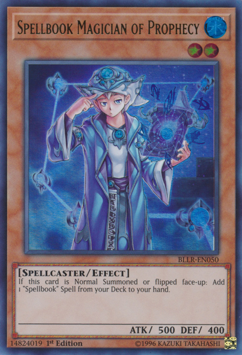 Spellbook Magician of Prophecy [BLLR-EN050] Ultra Rare | GnG Games