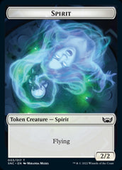 Devil // Spirit Double-sided Token [Streets of New Capenna Tokens] | GnG Games