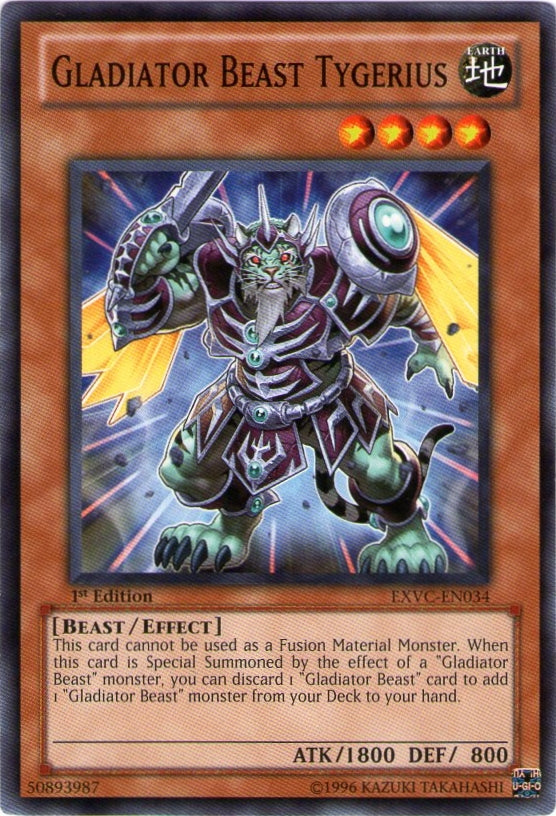Gladiator Beast Tygerius [EXVC-EN034] Common | GnG Games