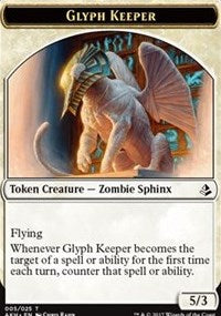 Glyph Keeper // Warrior Token [Amonkhet Tokens] | GnG Games