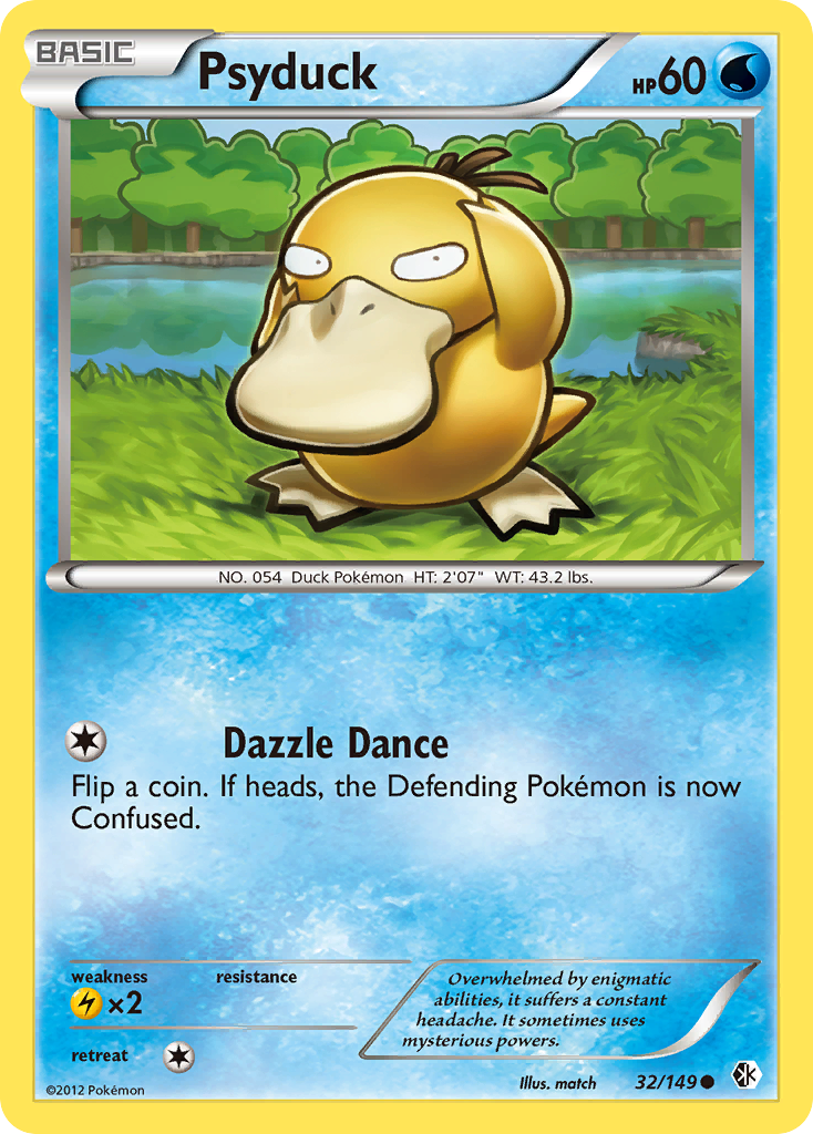 Psyduck (32/149) [Black & White: Boundaries Crossed] | GnG Games