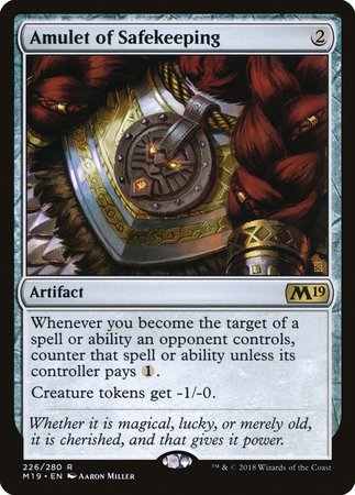 Amulet of Safekeeping [Core Set 2019] | GnG Games