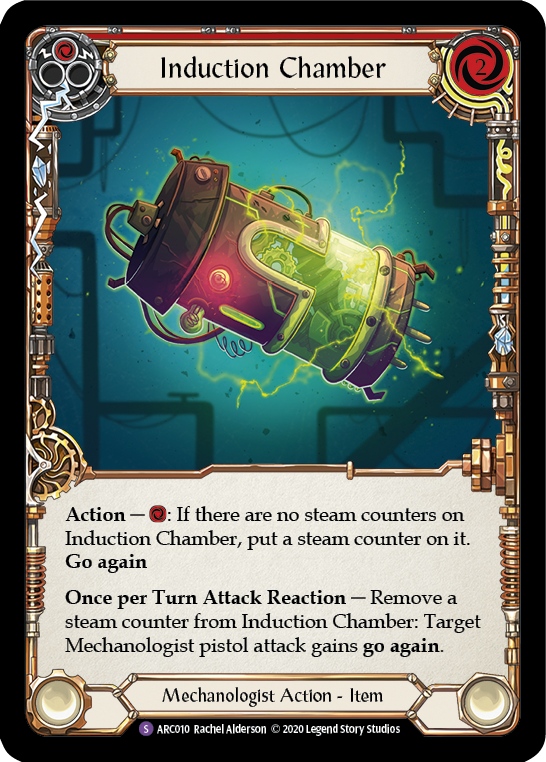 Induction Chamber [ARC010] Unlimited Edition Rainbow Foil | GnG Games