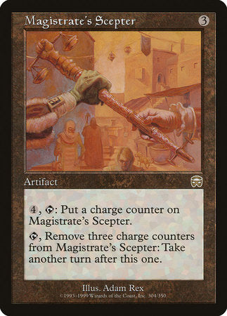 Magistrate's Scepter [Mercadian Masques] | GnG Games