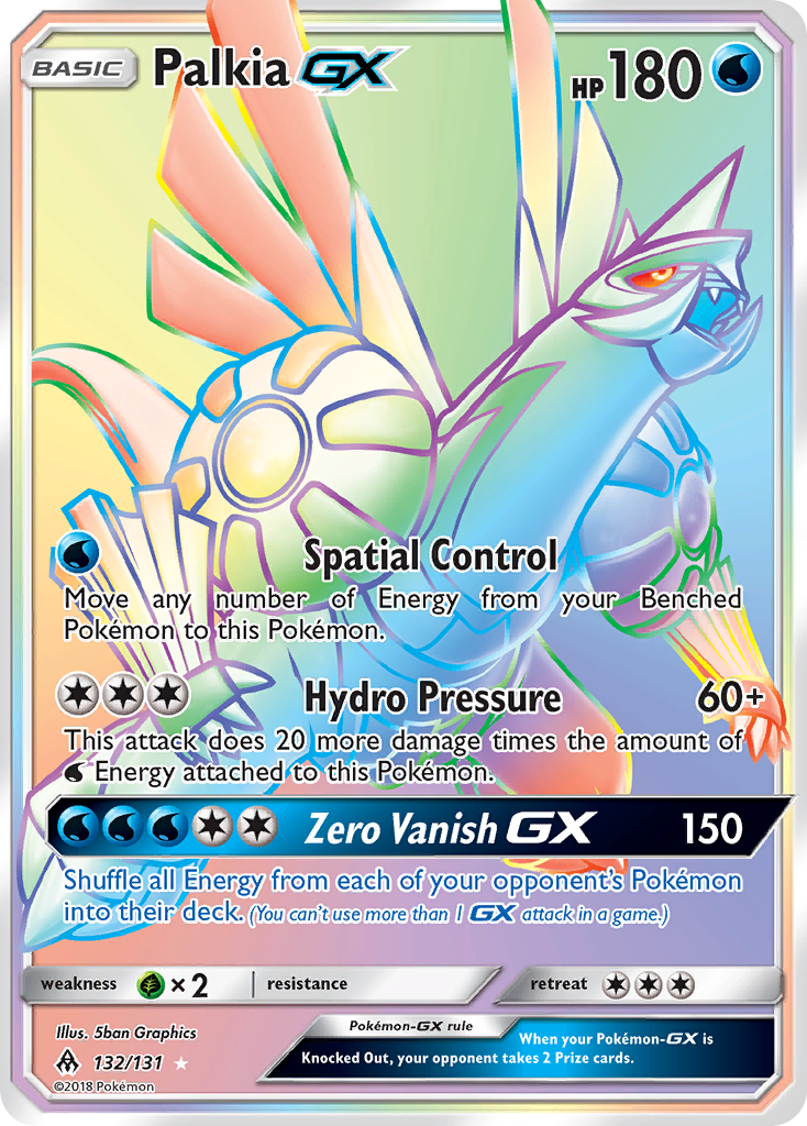 Palkia GX (132/131) [Sun & Moon: Forbidden Light] | GnG Games