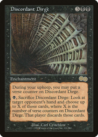 Discordant Dirge [Urza's Saga] | GnG Games