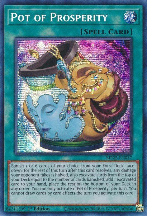 Pot of Prosperity [MP22-EN037] Prismatic Secret Rare | GnG Games