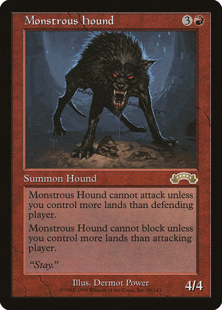 Monstrous Hound [Exodus] | GnG Games