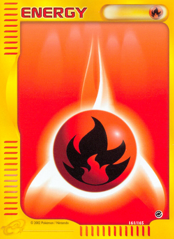 Fire Energy (161/165) [Expedition: Base Set] | GnG Games