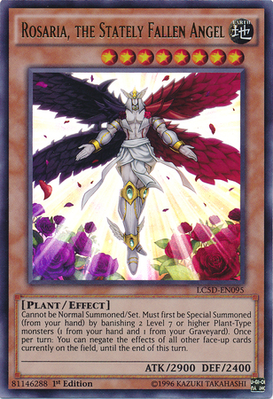 Rosaria, the Stately Fallen Angel [LC5D-EN095] Ultra Rare | GnG Games