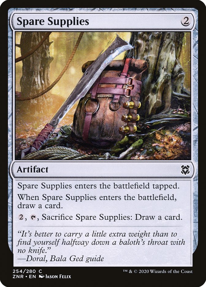 Spare Supplies [Zendikar Rising] | GnG Games