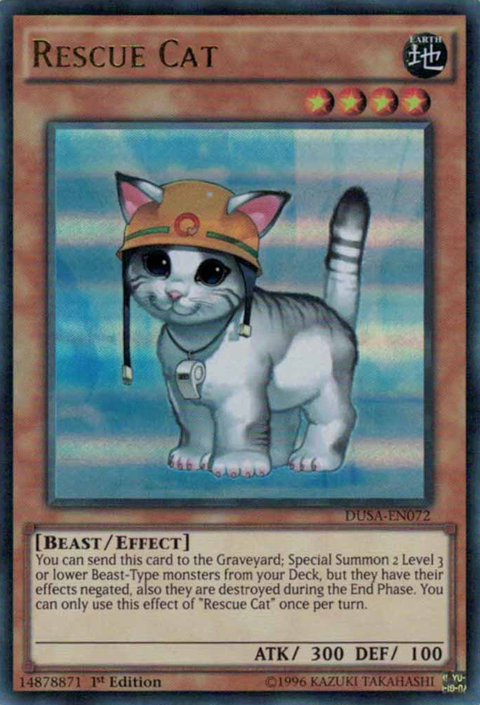 Rescue Cat [DUSA-EN072] Ultra Rare | GnG Games