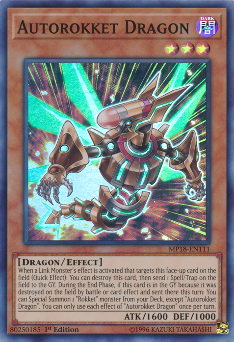 Autorokket Dragon [MP18-EN111] Super Rare | GnG Games