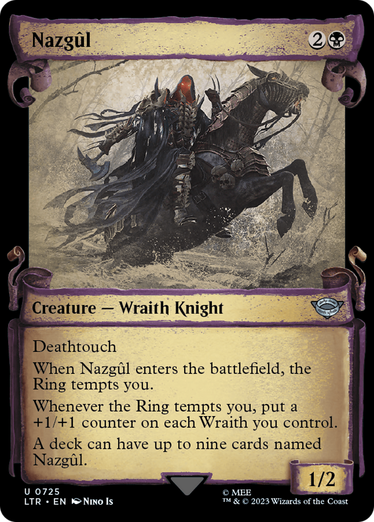 Nazgul (0725) [The Lord of the Rings: Tales of Middle-Earth Showcase Scrolls] | GnG Games