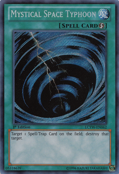 Mystical Space Typhoon [LCYW-EN062] Secret Rare | GnG Games