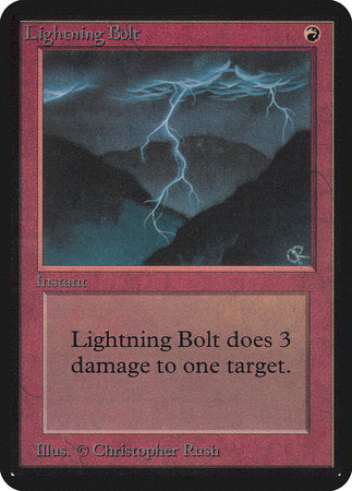 Lightning Bolt [Limited Edition Alpha] | GnG Games