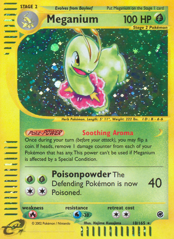 Meganium (18/165) [Expedition: Base Set] | GnG Games