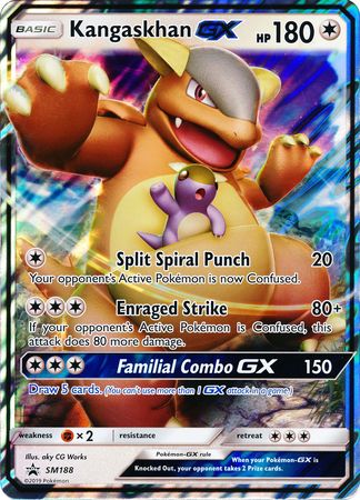 Kangaskhan GX (SM188) (Jumbo Card) [Sun & Moon: Black Star Promos] | GnG Games