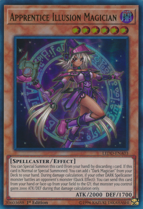 Apprentice Illusion Magician [LEDD-ENA03] Ultra Rare | GnG Games